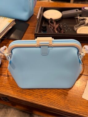 Light Blue Silicone waterproof Bag- medium